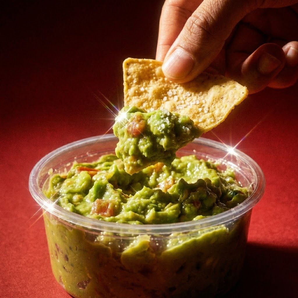 to go container for guacamole sauces and cold dips short cup