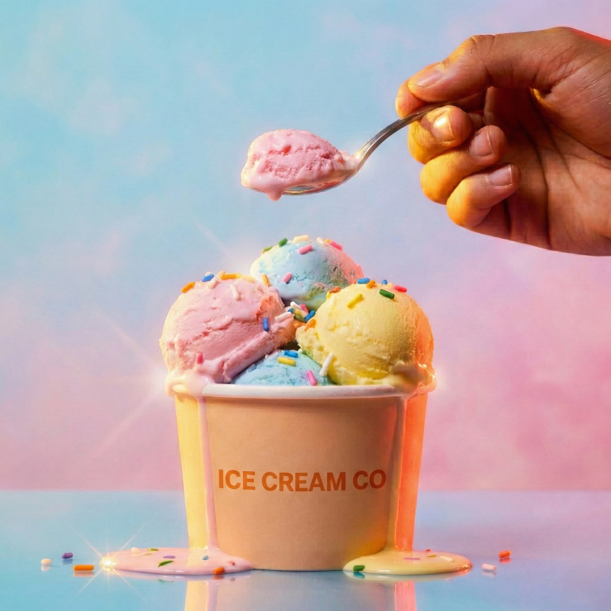 disposable cup for ice cream takeout small cup for sauces